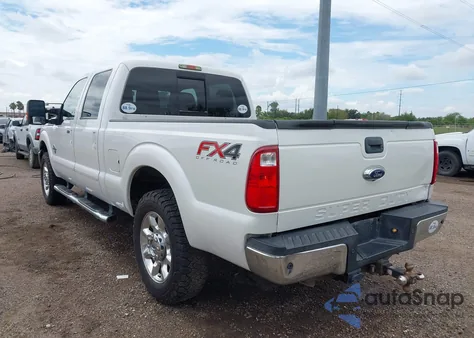 2015 Ford F-250 Lariat из США, поврежденный, VIN 1FT7W2BT4FED40182